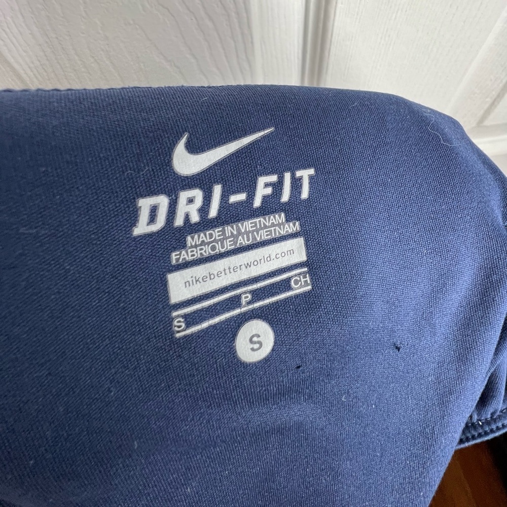 Nike Dri Fit Womens Small Brief Lined Blue 3” Running Active Shorts S 895116-451 - Picture 11 of 15